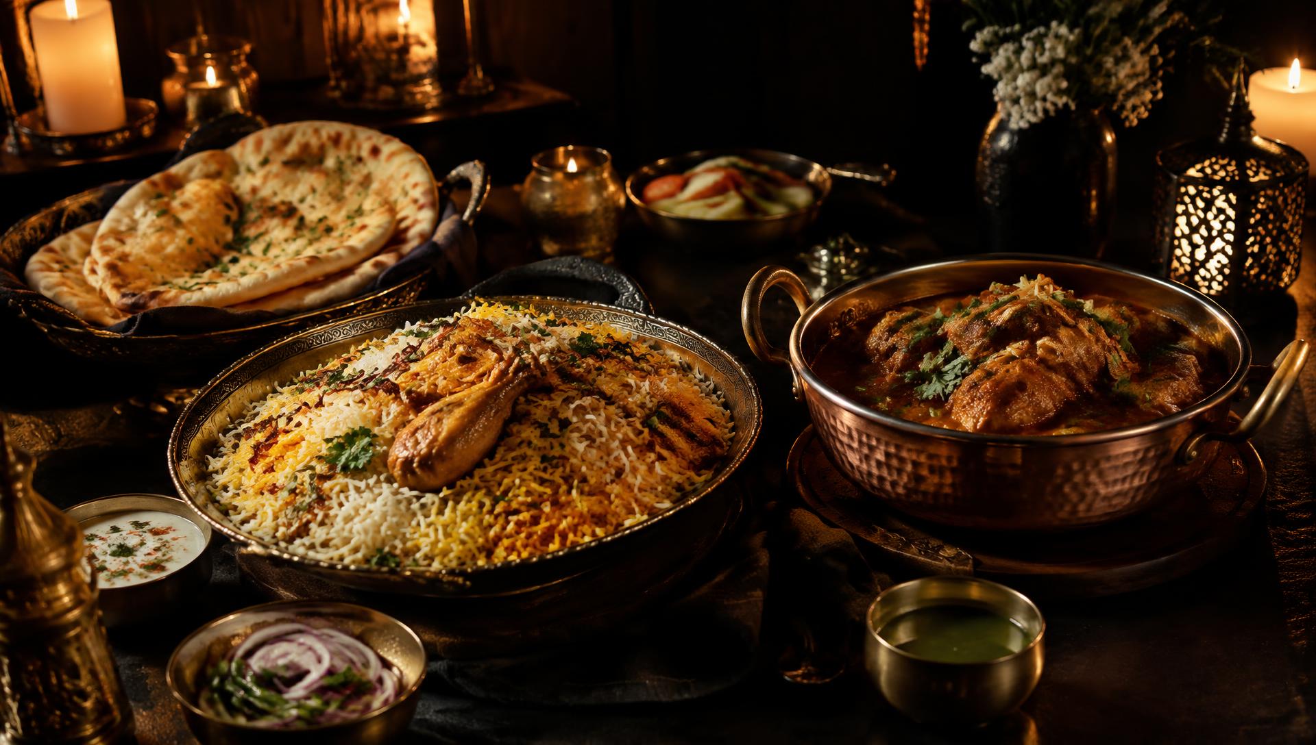 Pakistani feast